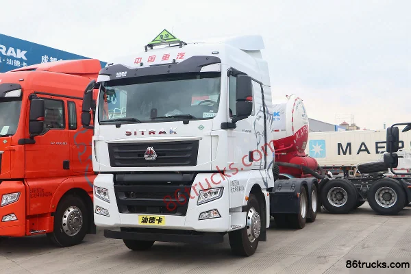 Sinotruk Sitrak G7 Heavy Truck 460hp 6X4(10 wheels) LNG hazardous material tractor truck (China VI) Exterior (3) | 86Trucks