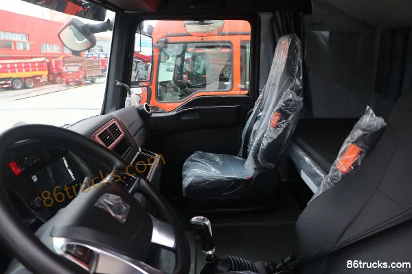 Sinotruk Sitrak G7 Heavy Truck 460hp 6X4(10 wheels) LNG hazardous material tractor truck (China VI) Cab (3) | 86Trucks