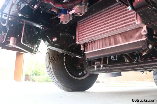 JAC Junling V5 132hp 4X2(6 wheels) 4.22m Single Row Flatbed Light Truck (China VI) Chassis (2) | 86Trucks
