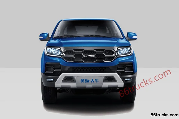 Huanghai Daniu N1S 2021 Model Commercial Edition Startup 2.5T Diesel 150 hp Manual 2WD Flat Bed Long Double Row Pickup (China VI) Exterior (
