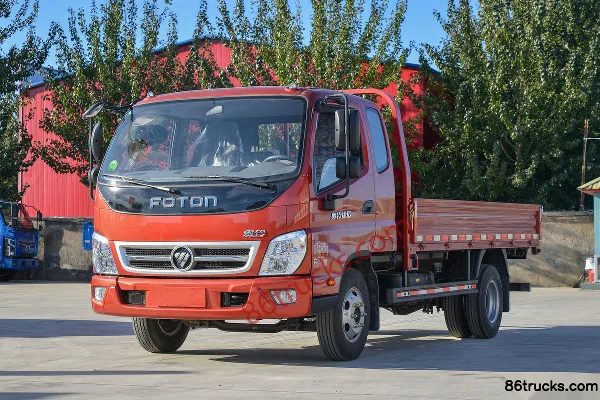 Foton Aoling Jieyun Classic Edition 150hp 4X2(6 wheels) 3.8m Single Row Flatbed Light Truck (China VI) Exterior (3) | 86Trucks