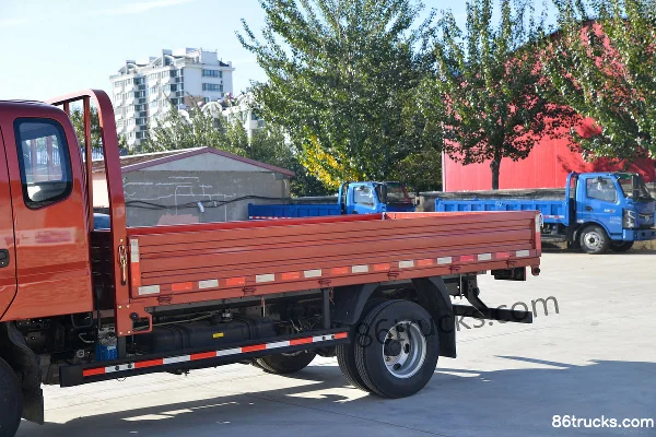 Foton Aoling Jieyun Classic Edition 150hp 4X2(6 wheels) 3.8m Single Row Flatbed Light Truck (China VI) Body (1) | 86Trucks