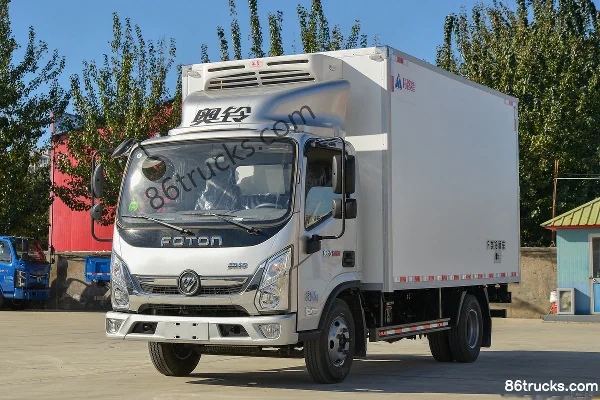 Foton Aoling Suyun 131 ch 4X2(6 roues) 4,085 m camion frigorifique (China VI) Extérieur (3) | 86Trucks