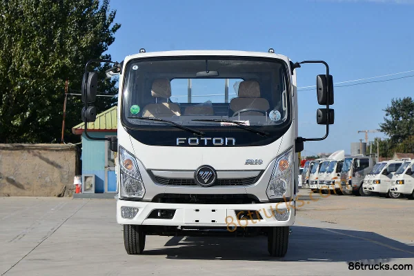 Foton Aoling New Jieyun Youth Edition 132 hp 4X2(6 wheels) 4.17m single-row flatbed light truck (China VI) Exterior (2) | 86Trucks