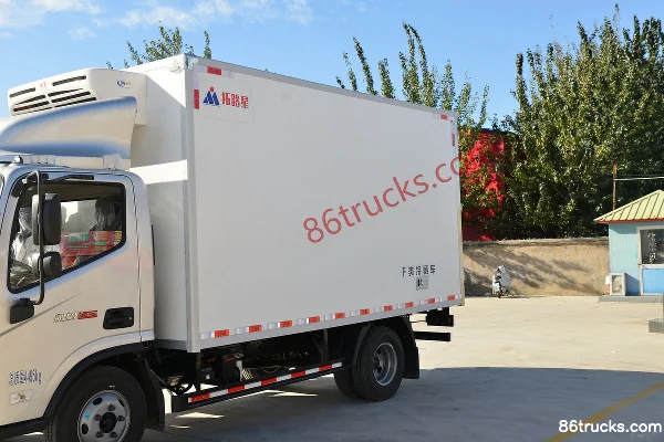 Foton Aoling Suyun 131 ch 4X2(6 roues) 4,085 m camion frigorifique (China VI) Carrosserie (2) | 86Trucks