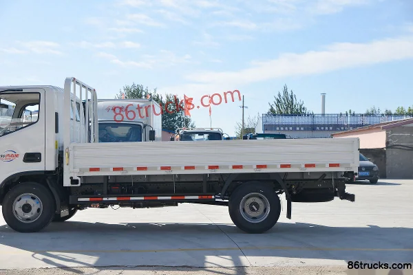 Foton Aoling New Jieyun Youth Edition 132 hp 4X2(6 wheels) 4.17m single-row flatbed light truck (China VI) Body (2) | 86Trucks
