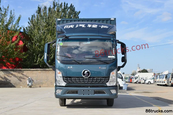 SHACMAN Light Truck Delong K5000 Standard 150hp 4X2(6 wheels) 3.85m AMT automatic half-cab van truck (China VI) Exterior (2) | 86Trucks