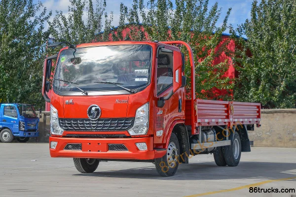 SHACMAN Light Truck Delong K5000 Luxe 130 ch 4X2(6 roues) 4,18 m camion léger plateau à cabine simple avec boîte automatique AMT (China VI)