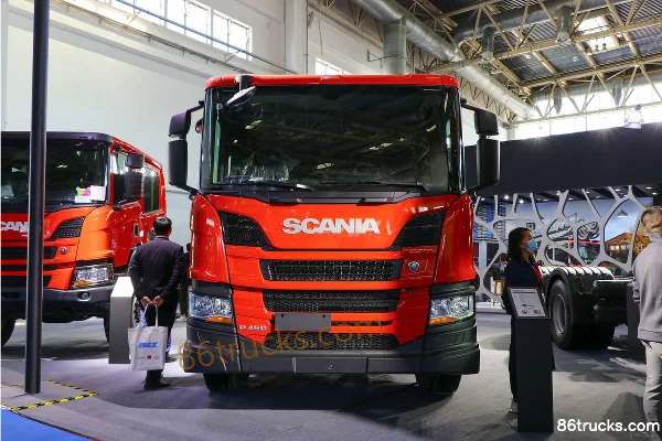 Scania P Series 450 hp 6X4(10 wheels) Strong Arm Breaching Fire Truck Chassis (China VI) Exterior (2) | 86Trucks