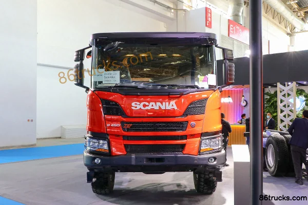 Scania P Series XT 450 hp 4X4(6 wheels) Airport Rapid Response Vehicle Chassis (China VI) Exterior (2) | 86Trucks