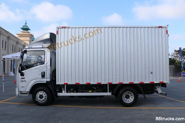 SHACMAN Light Truck Delong K5000 150 hp 4X2(6 wheels) 4.18m AMT Automatic Single Row Van Light Truck (China VI) Exterior (3) | 86Trucks