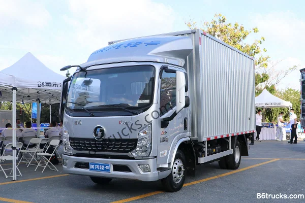 SHACMAN Light Truck Delong K5000 150 hp 4X2(6 wheels) 4.18m AMT Automatic Single Row Van Light Truck (China VI) Exterior (2) | 86Trucks