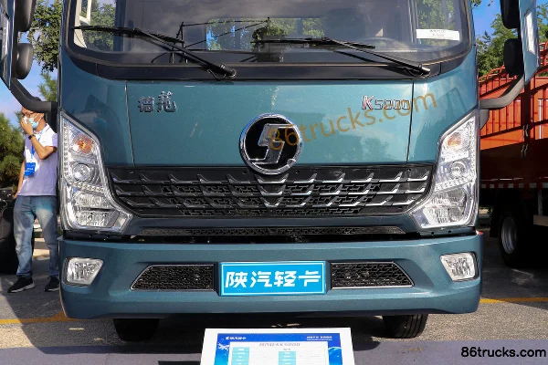 SHACMAN Light Truck Delong K5000 130hp 4X2(6 wheels) 4.18m AMT Automatic Single Row Flatbed Light Truck (China VI) Exterior (3) | 86Trucks