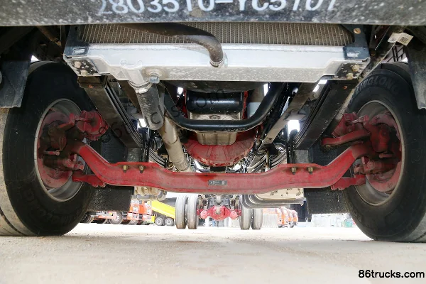 Dongfeng Duolika D9K 220 hp 4X2(6 wheels) 8.6m Van Cargo Truck (Beijing VI) Chassis (1) | 86Trucks