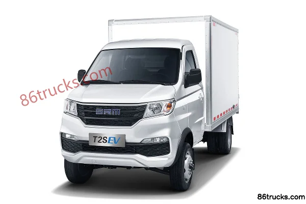 SRM Xinyuan T2S EV 3,1T 3,03 m camion léger fourgon électrique cabine simple 46,36 kWh 4X2(6 roues) Extérieur (2) | 86Trucks