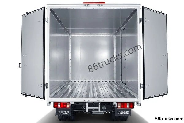 SRM Xinyuan T2S EV 3,1T 3,03 m camion léger fourgon électrique cabine simple 46,36 kWh 4X2(6 roues) Carrosserie (1) | 86Trucks