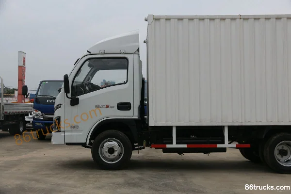 Yuejin Fuxing S80 95 ch 4X2(6 roues) 3,62 m fourgon simple cabine petit camion (China VI) Carrosserie (1) | 86Trucks
