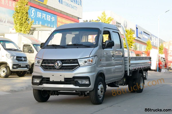 Dongfeng T3 (formerly Xiaobawang W) 1.6L 123hp 4X2(6 wheels) 3.05m Double Row Flatbed Mini Truck (China VI) Exterior (3) | 86Trucks
