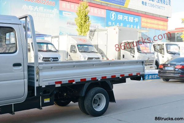 Dongfeng T3 (formerly Xiaobawang W) 1.6L 123hp 4X2(6 wheels) 3.05m Double Row Flatbed Mini Truck (China VI) Body (1) | 86Trucks