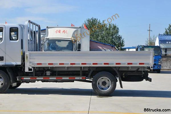 Foton Ollin Express 158hp 4X2(6 wheels) 3.83m half-cab flatbed light truck (China VI) (ZF) Body (2) | 86Trucks