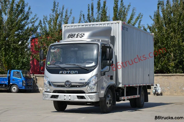Foton Aoling Supersonic 158 hp 4X2(6 wheels) 4.14m Single Row Box Light Truck (China VI) Exterior (3) | 86Trucks