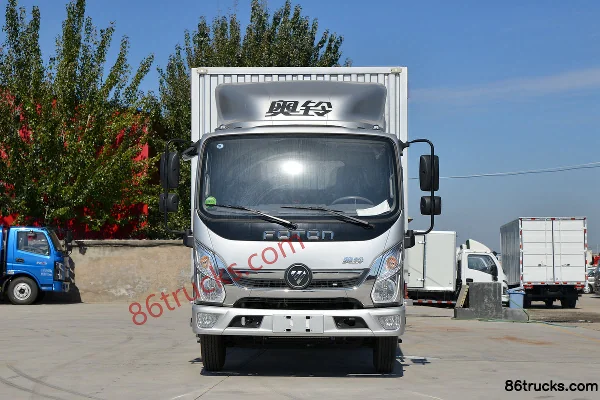 Foton Aoling Supersonic 158 hp 4X2(6 wheels) 4.14m Single Row Box Light Truck (China VI) Exterior (2) | 86Trucks