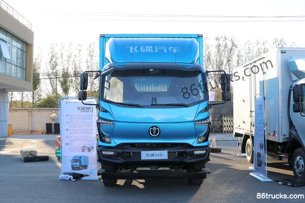 Feidi W7 220hp 4X2(6 wheels) 5.2m semi-pen van truck (China VI) Exterior (2) | 86Trucks