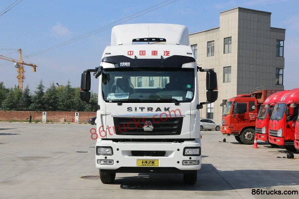 Sinotruk Sitrak G5 camion lourd 290 ch 4X2(6 roues) camion porteur fourgon 9,6 m (China VI) Extérieur (2) | 86Trucks
