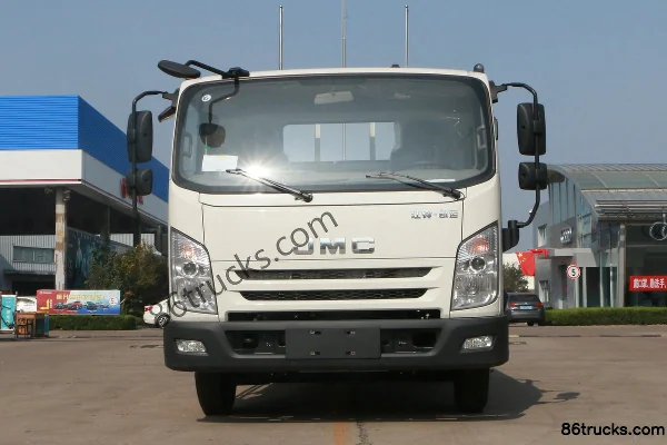JMC Kaiyun version robuste large standard 122 ch 4X2(6 roues) 4,1 m camion léger à plateau à ridelles simple cabine (China VI) Extérieur (2)