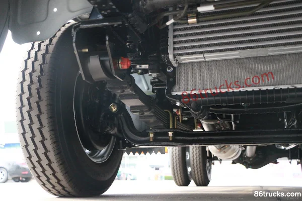 JMC Shunda Narrow Body 122 hp 4X2(6 wheels) 2.755m Double Row Flatbed Light Truck (China VI) Chassis (2) | 86Trucks