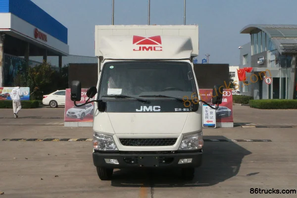 JMC Shunda Narrow Body 122 hp 4X2(6 wheels) 3.26m Double Row Van Light Truck (China VI) Exterior (2) | 86Trucks