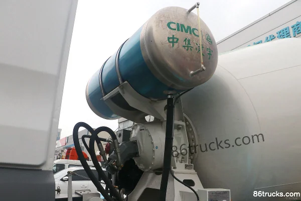 SHACMAN Delong M3000S 350 hp 8X4(12 wheels) 7.79 m³ concrete mixer truck (China VI) (Lingyu brand) Body (1) | 86Trucks