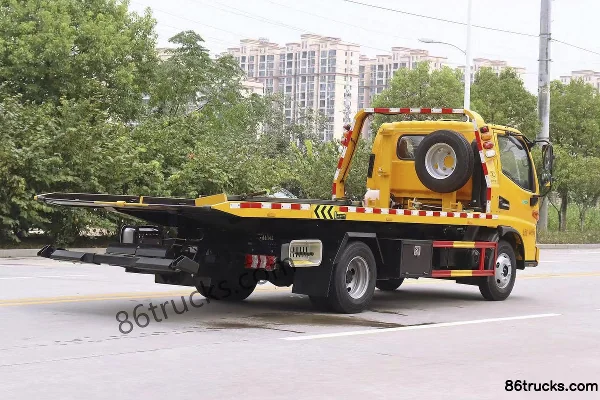 JAC Junling V5 Tech Edition 132 hp 4X2(6 wheels) wrecker (blue plate) (Zhuanwei brand) Exterior (3) | 86Trucks