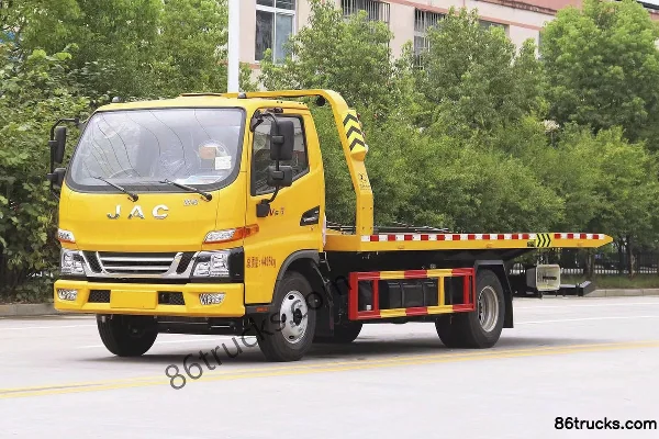 JAC Junling V5 Tech Edition 132 hp 4X2(6 wheels) wrecker (blue plate) (Zhuanwei brand) Exterior (2) | 86Trucks