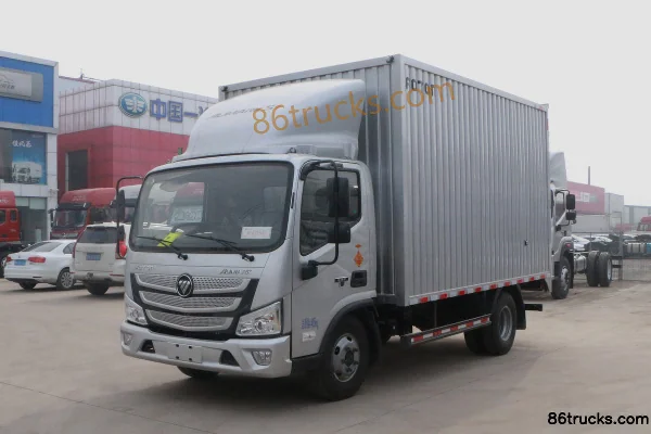 Foton Aumark S1 Series 150 hp 4X2(6 wheels) 4.14m single-row van light truck (China VI) Exterior (3) | 86Trucks