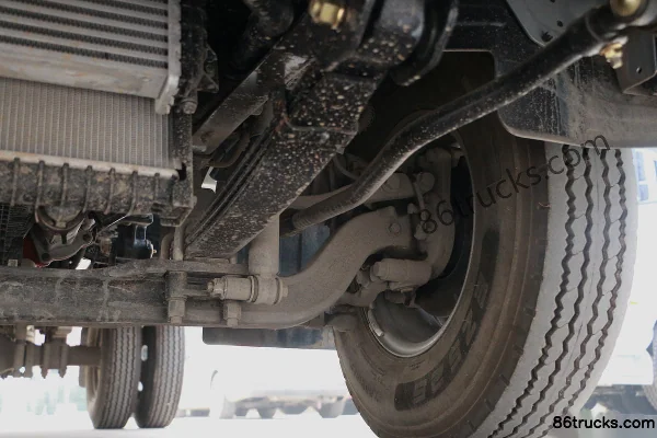Foton Aumark S1 Series 150 hp 4X2(6 wheels) 4.14m single-row van light truck (China VI) Chassis (3) | 86Trucks
