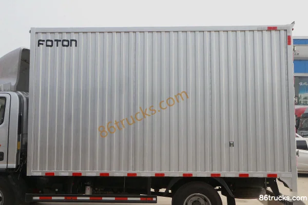 Foton Aumark S1 Series 150 hp 4X2(6 wheels) 4.14m single-row van light truck (China VI) Body (1) | 86Trucks