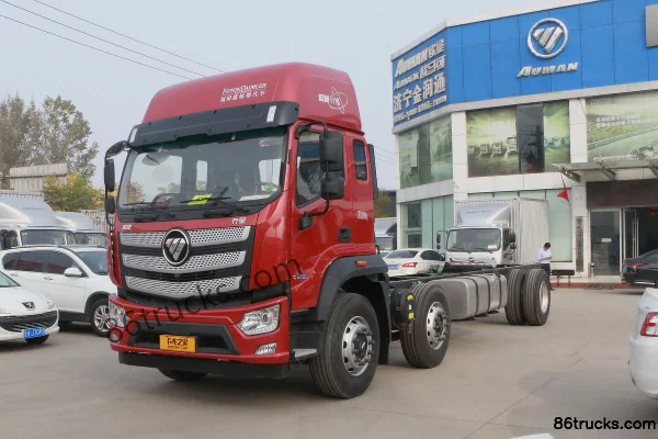 Foton Auman Xingxing de base 290 ch 6X2(8 roues) 7,8 m camion porteur à ridelles (China VI) Extérieur (3) | 86Trucks
