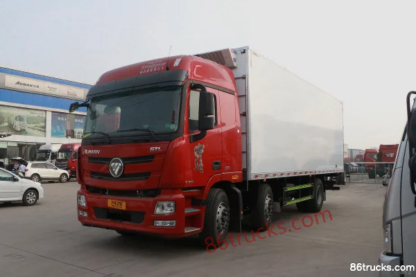 Foton Auman GTL Heavy Truck 290hp 6X2(8 wheels) 8m Refrigerated Truck (China VI) Exterior (3) | 86Trucks