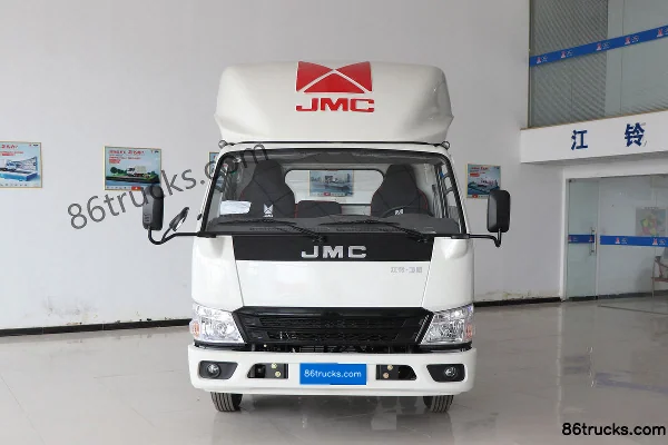 JMC Shunwei Narrow Body 143hp 4X2(6 wheels) 3.68m Single Row Stake Light Truck (China VI) (Air Brake) Exterior (2) | 86Trucks