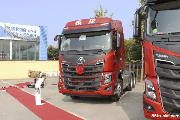 Dongfeng Liuqi Chenglong H7 Heavy Truck Luhang Edition 600 hp 6X4(10 wheels) AMT Automatic Tractor Truck (Rear Axle 440) Exterior (3) | 86Tr