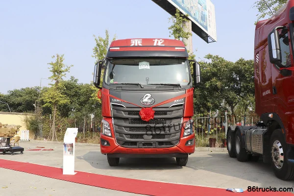 Dongfeng Liuqi Chenglong H7 Heavy Truck Luhang Edition 600 hp 6X4(10 wheels) AMT Automatic Tractor Truck (Rear Axle 440) Exterior (2) | 86Tr