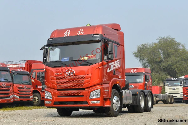 FAW Jiefang Qingdao JH6 Heavy Truck Excellence Edition 2.0 430 hp 6X4(10 wheels) Dangerous Goods Tractor Truck (FAW 12-Speed) Exterior (3)