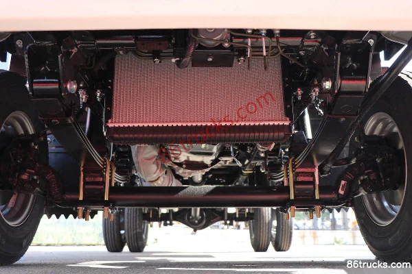 JAC Kangling J3 130 ch 4X2(6 roues) 3,7 m plateau à ridelles cabine simple (China VI) Châssis (1) | 86Trucks