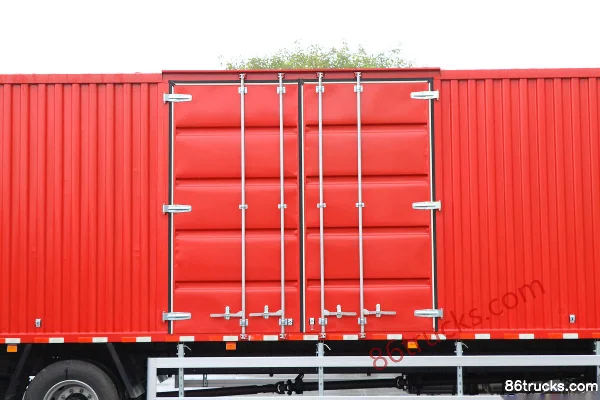 SAIC Hongyan Jiebao H6 240 ch 4X2(6 roues) camion porteur fourgon 9,6 m Carrosserie (1) | 86Trucks