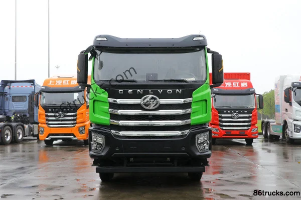 SAIC Hongyan Genlyon H6 Reinforced Edition 390 hp 8X4(12 wheels) 6m Dump Truck (China VI) Exterior (2) | 86Trucks
