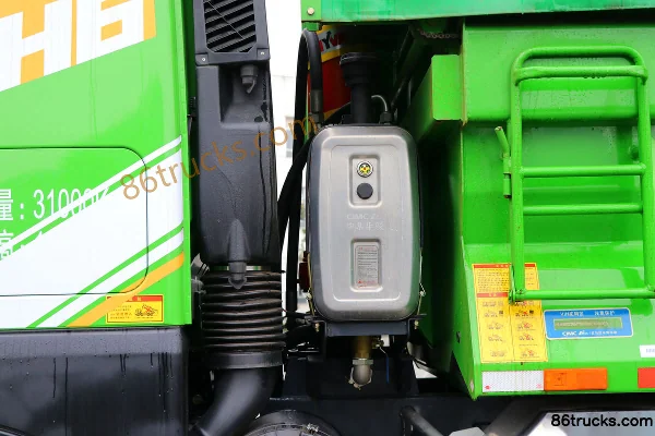 SAIC Hongyan Genlyon H6 Reinforced Edition 390 hp 8X4(12 wheels) 6m Dump Truck (China VI) Body (2) | 86Trucks