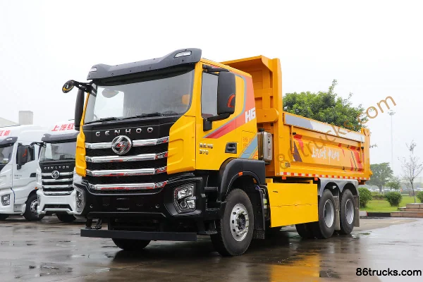 SAIC Hongyan Jiehu H6 Heavy-Duty 360hp 6X4(10 wheels) 5.8m Dump Truck (China VI) Exterior (3) | 86Trucks