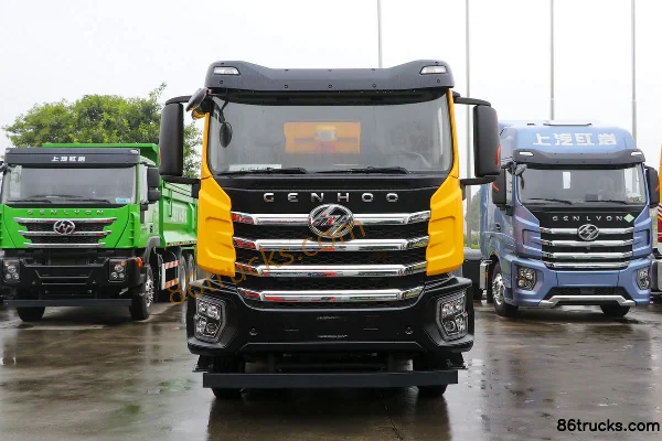 SAIC Hongyan Jiehu H6 Heavy-Duty 360hp 6X4(10 wheels) 5.8m Dump Truck (China VI) Exterior (2) | 86Trucks