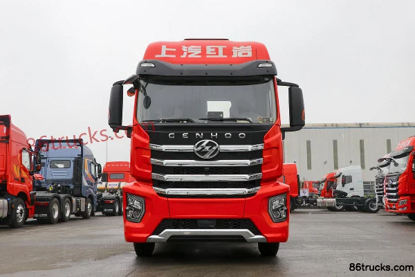 SAIC Hongyan Jiehu H6 Standard High-Efficiency Lightweight 430hp 6X4(10 wheels) Tractor Truck (China VI)(Short Wheelbase) Exterior (2) | 86T